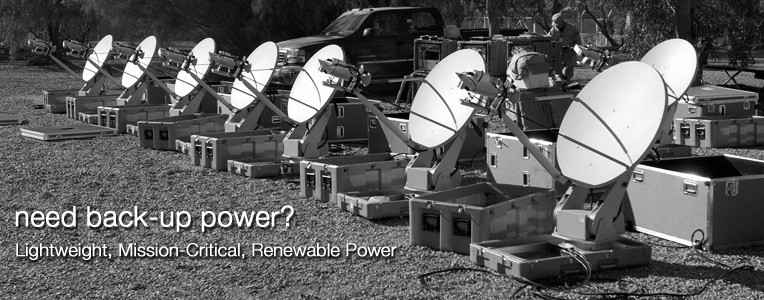 Need Back-Up Power? Lightweight, Mission-Critical, Renewable Power